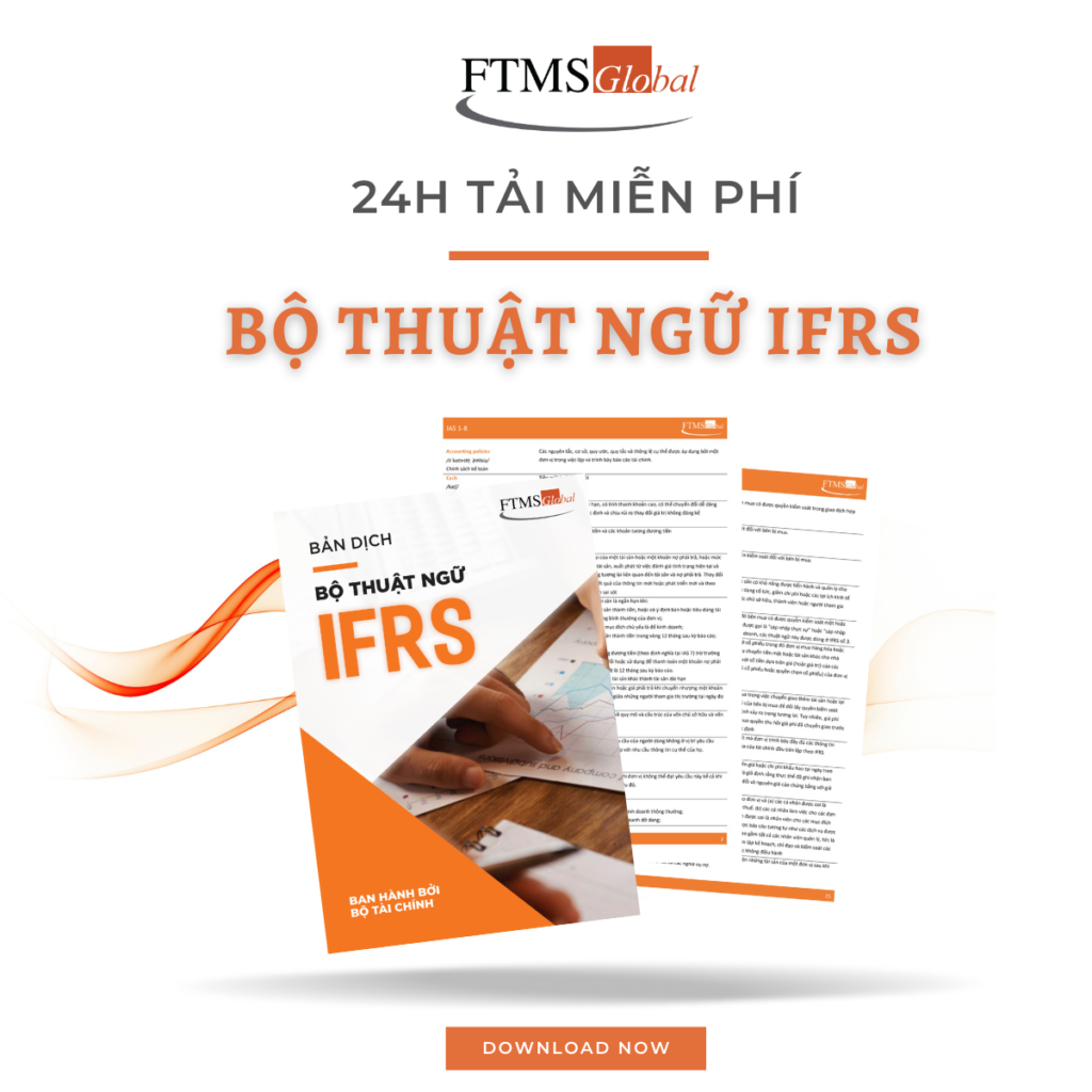 BỘ THUẬT NGỮ TIẾNG ANH IFRS