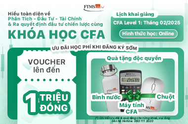 FTMS. HCM - Khai giảng khoá học CFA kỳ tháng 02/2025 