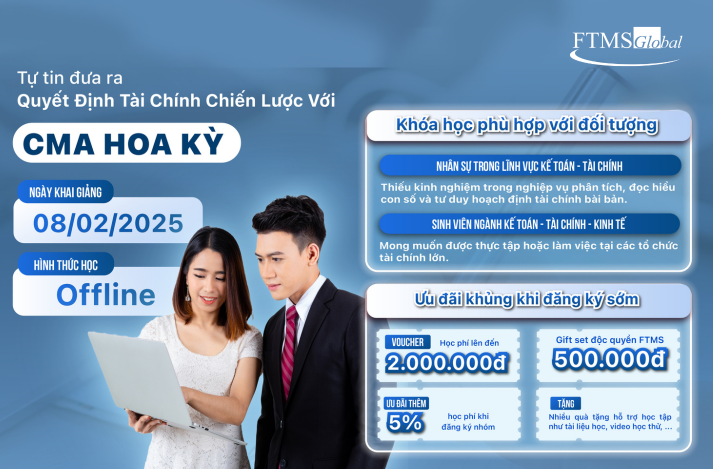 Khai giảng khoá học CMA tại FTMS.HCM