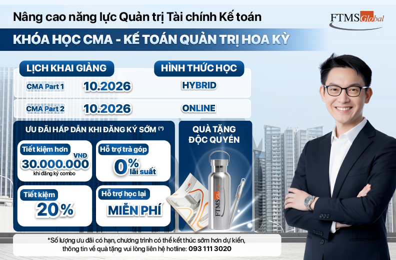 Khai giảng khoá học CMA tại FTMS.HCM