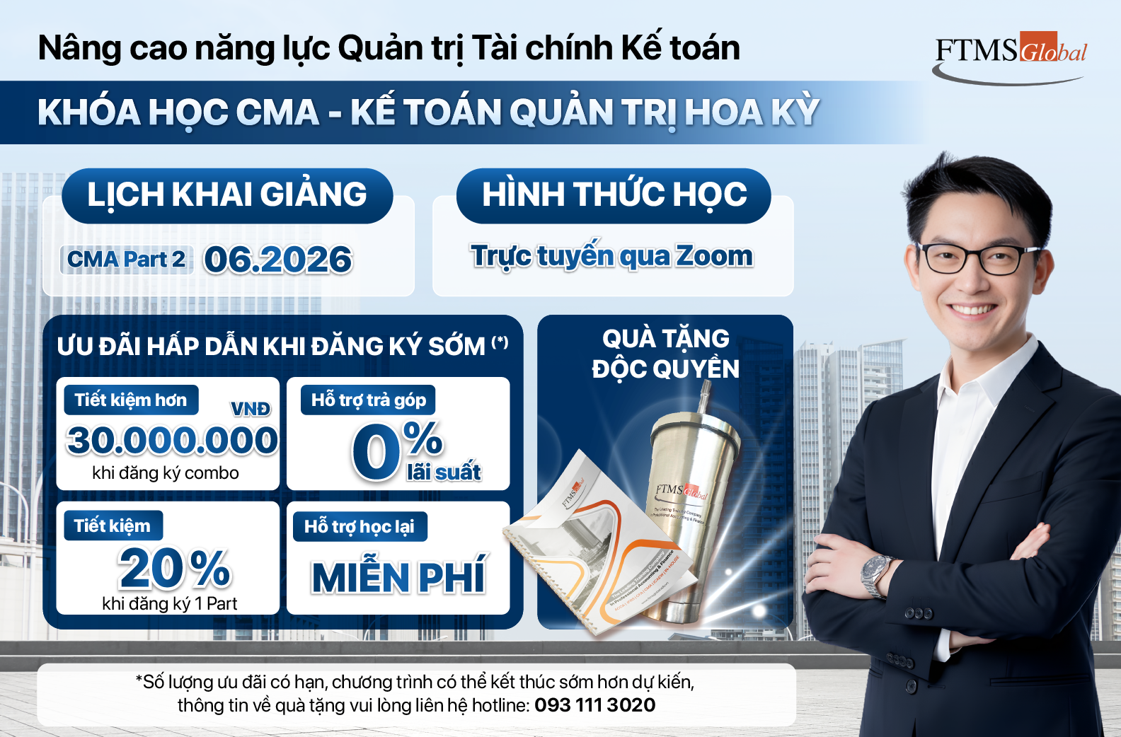 Khai giảng khoá học CMA tại FTMS.HCM
