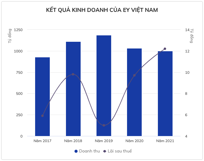 Kết quả kinh doanh của EY Việt Nam